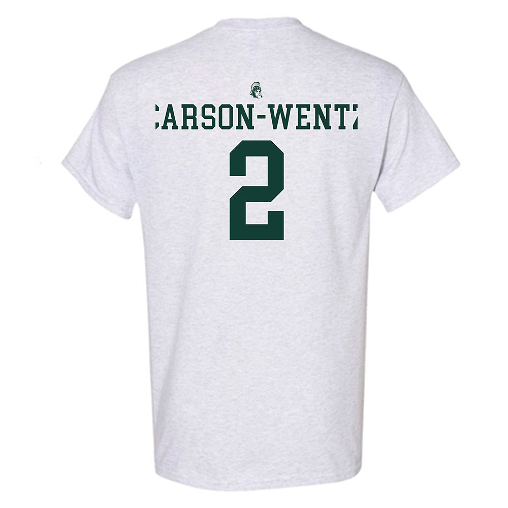 Michigan State - NCAA Football : Jack Carson-wentz - T-Shirt-1