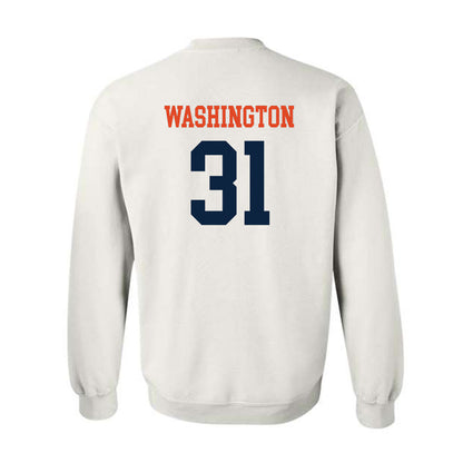 Syracuse - NCAA Football : Marcus Washington - Fashion Shersey Crewneck Sweatshirt