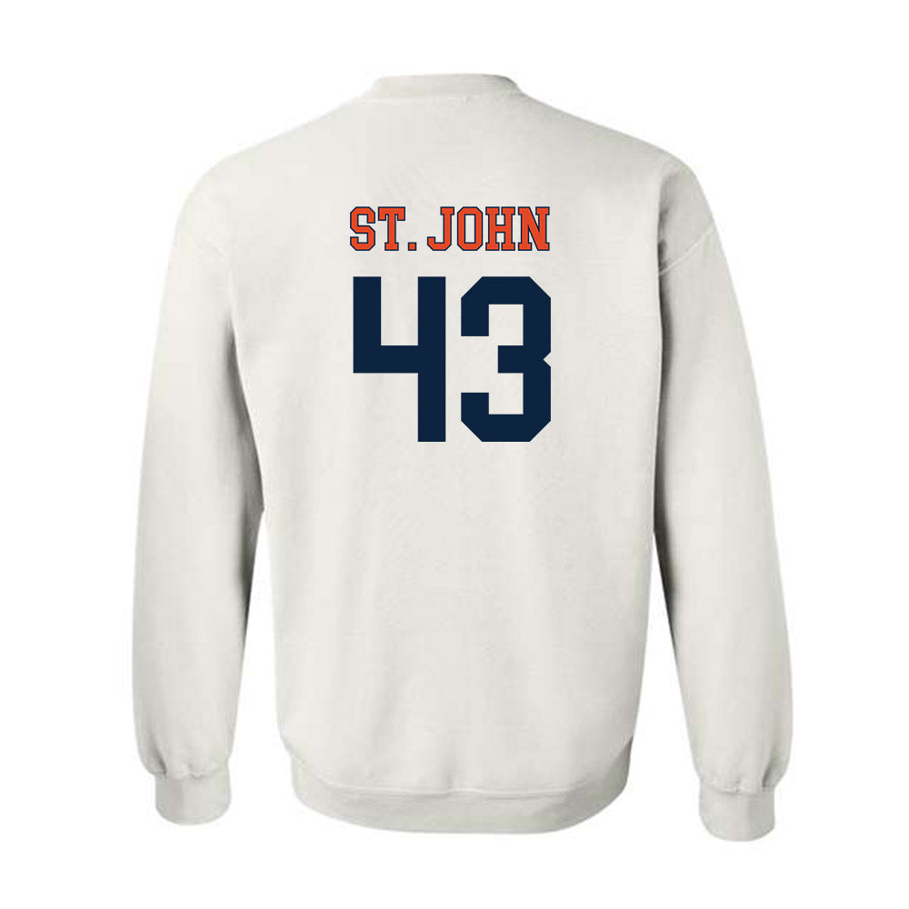 Syracuse - NCAA Football : Garvin St. John - Fashion Shersey Crewneck Sweatshirt