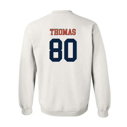 Syracuse - NCAA Football : Ja'Meer Thomas - Fashion Shersey Crewneck Sweatshirt