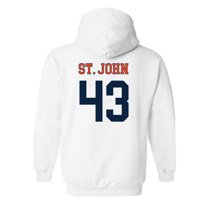 Syracuse - NCAA Football : Garvin St. John - Fashion Shersey Hooded Sweatshirt