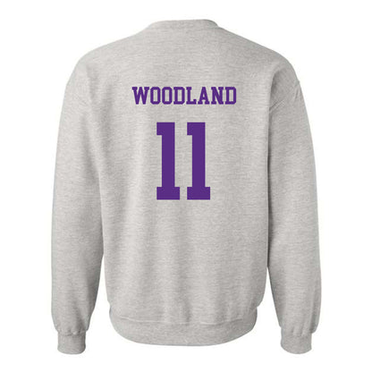 LSU - NCAA Football : PJ Woodland - Generic Shersey Crewneck Sweatshirt