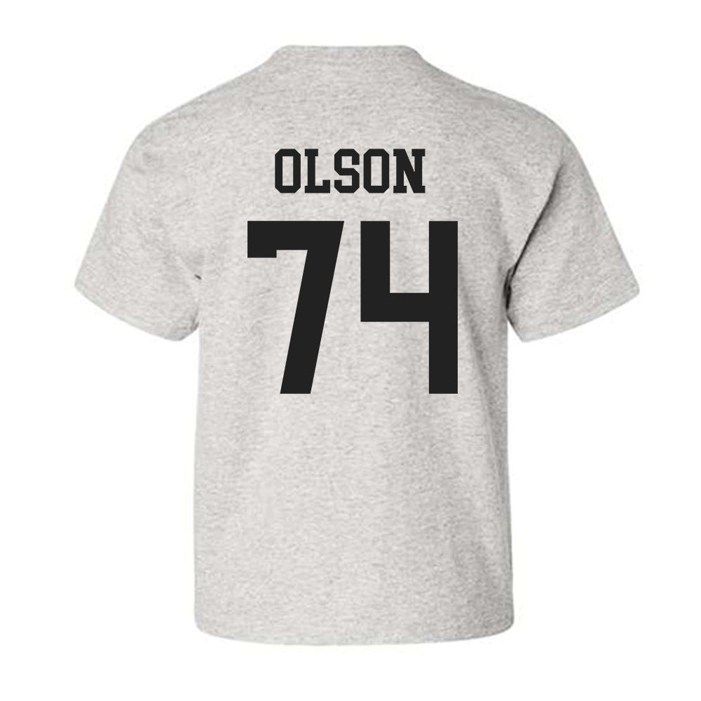 Utah - NCAA Football : Keith Olson - Vintage Football Youth T-Shirt-1