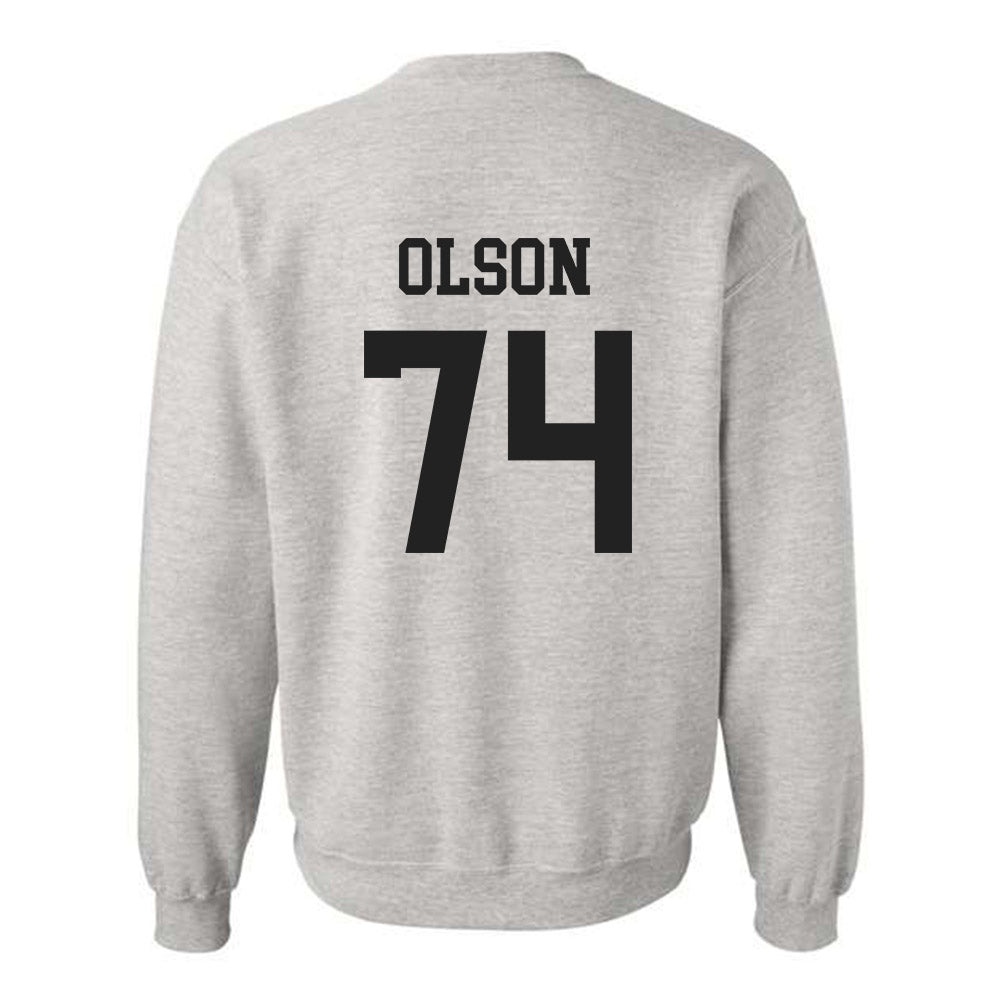 Utah - NCAA Football : Keith Olson - Vintage Football Crewneck Sweatshirt-1