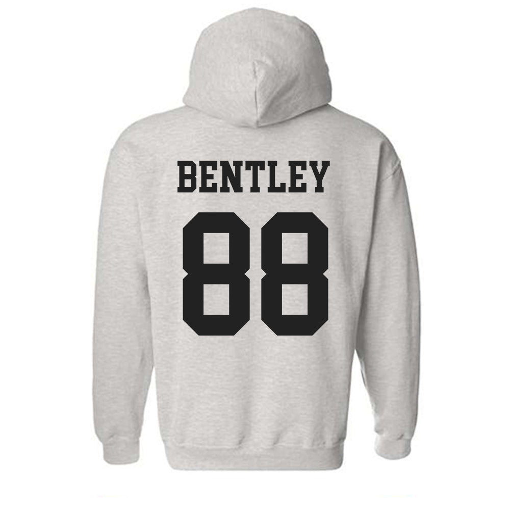 Utah - NCAA Football : Dallen Bentley - Hooded Sweatshirt Sports Shersey