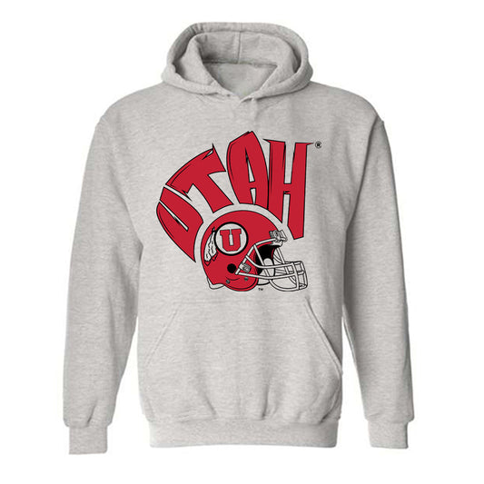 Utah - NCAA Football : Keith Olson - Vintage Football Hooded Sweatshirt-0