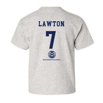 Colorado State - NCAA Women's Volleyball : Jessica Lawton - Youth T-Shirt