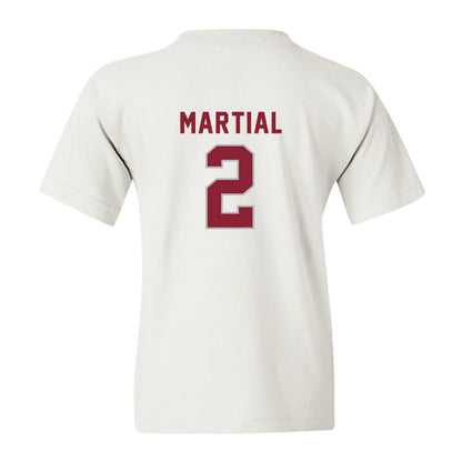 Troy - NCAA Football : Carlton Martial - Youth T-Shirt-1