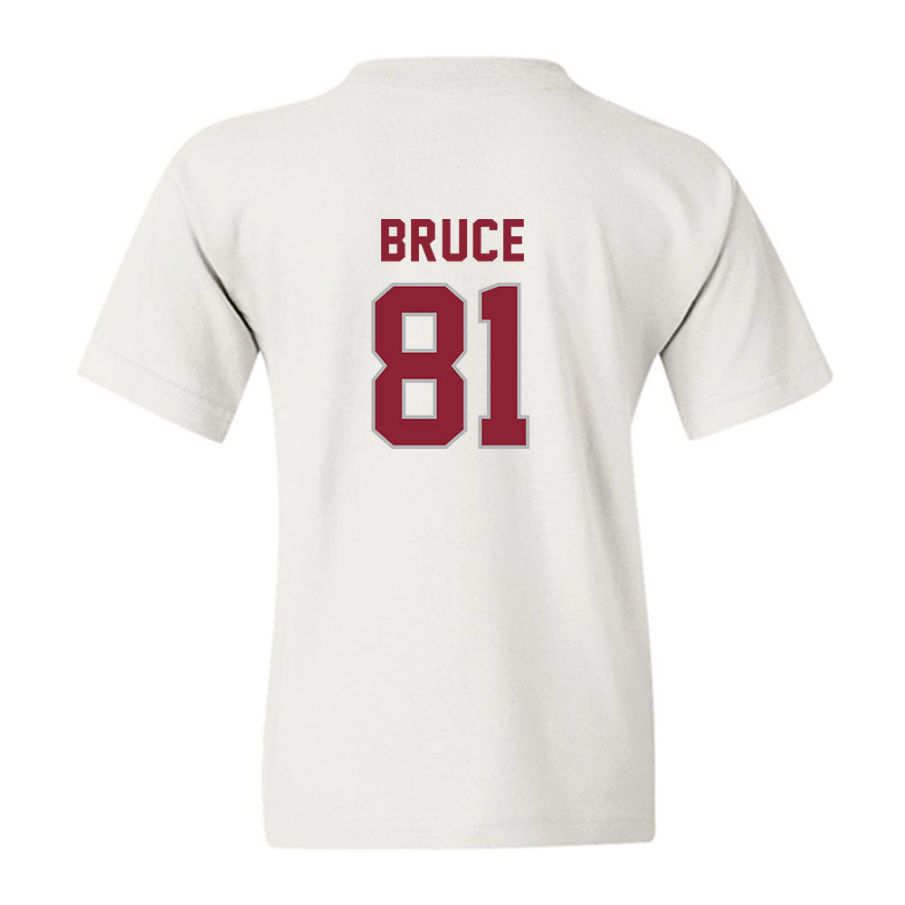 Troy - NCAA Football : Robert Bruce - Youth T-Shirt-1