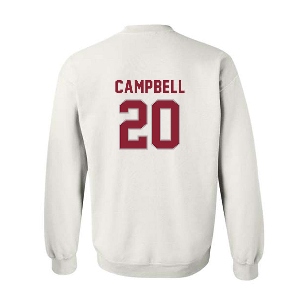 Troy - NCAA Football : Keyshawn Campbell - Crewneck Sweatshirt-1