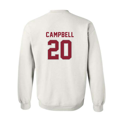 Troy - NCAA Football : Keyshawn Campbell - Crewneck Sweatshirt-1