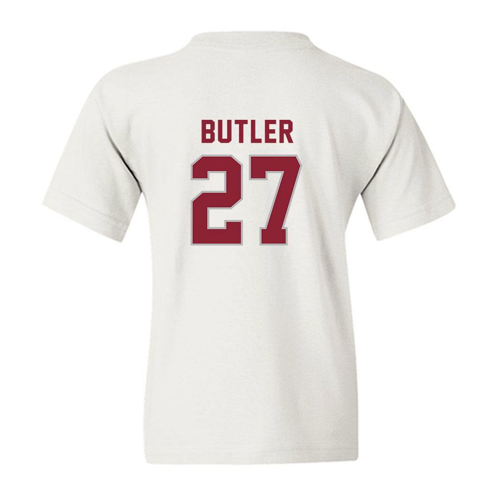 Troy - NCAA Football : John Butler - Youth T-Shirt-1