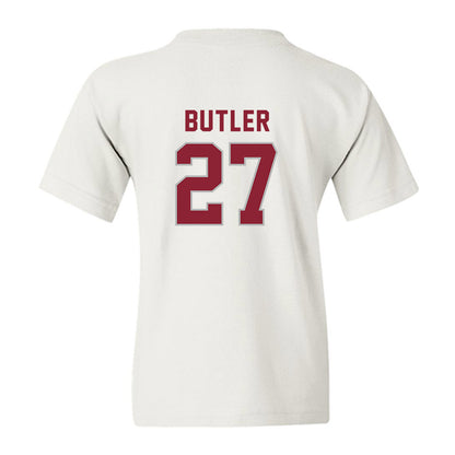 Troy - NCAA Football : John Butler - Youth T-Shirt-1