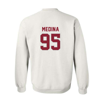 Troy - NCAA Football : Luis Medina - Crewneck Sweatshirt-1