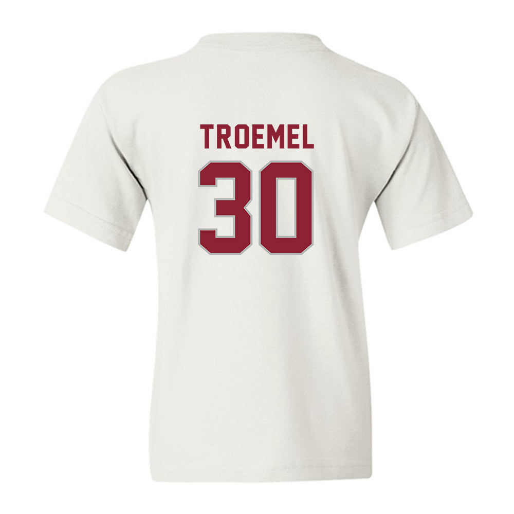 Troy - NCAA Football : Nickolas Troemel - Youth T-Shirt-1