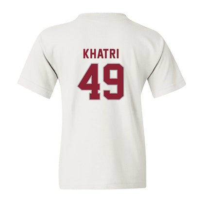 Troy - NCAA Football : Tyce Khatri - Youth T-Shirt-1