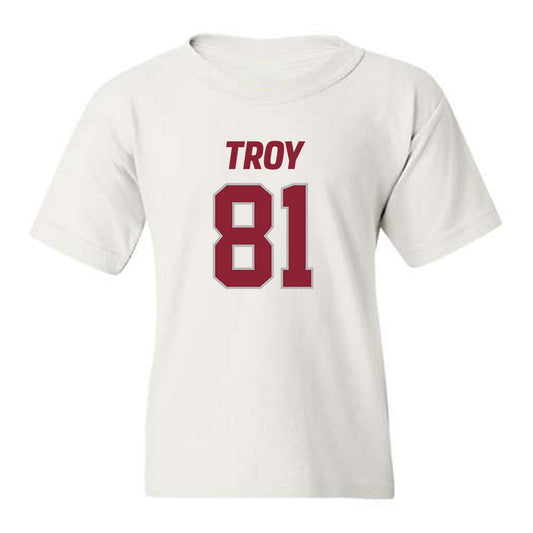 Troy - NCAA Football : Robert Bruce - Youth T-Shirt-0