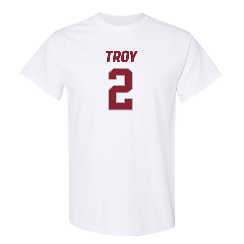 Troy - NCAA Football : Peyton Higgins - T-Shirt-0