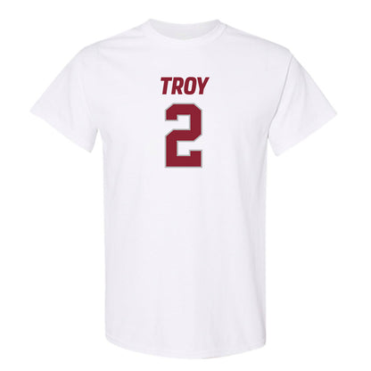 Troy - NCAA Football : Peyton Higgins - T-Shirt-0