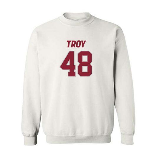 Troy - NCAA Football : Robert Cole - Crewneck Sweatshirt-0