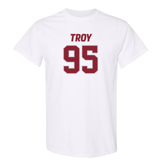 Troy - NCAA Football : Luis Medina - T-Shirt-0