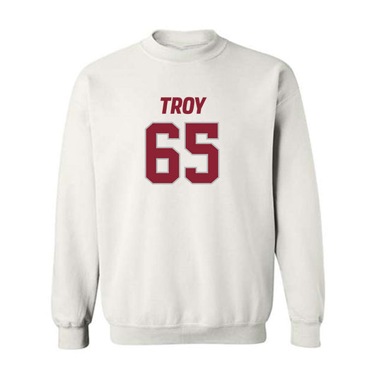 Troy - NCAA Football : Tyler Cappi - Crewneck Sweatshirt-0