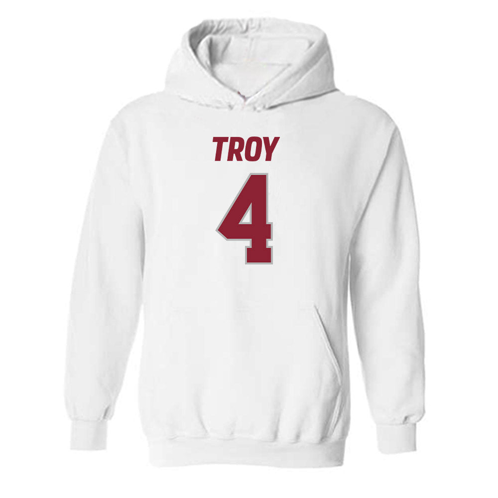 Troy - NCAA Football : Brendan Jackson - Hooded Sweatshirt-0