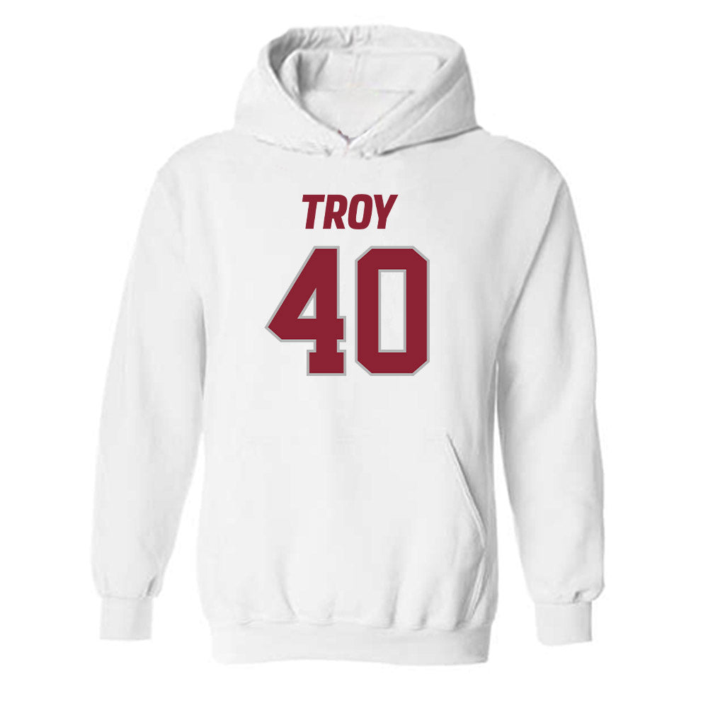 Troy - NCAA Football : Joe Farrar - Hooded Sweatshirt-0