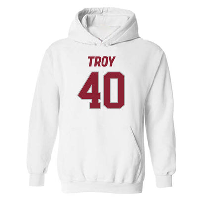 Troy - NCAA Football : Joe Farrar - Hooded Sweatshirt-0