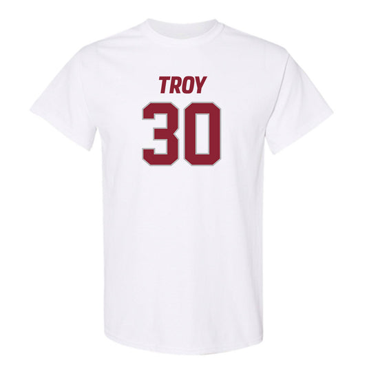 Troy - NCAA Football : Nickolas Troemel - T-Shirt-0