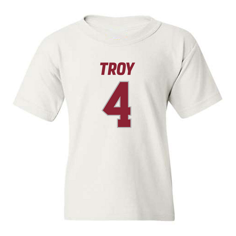 Troy - NCAA Football : Brendan Jackson - Youth T-Shirt-0