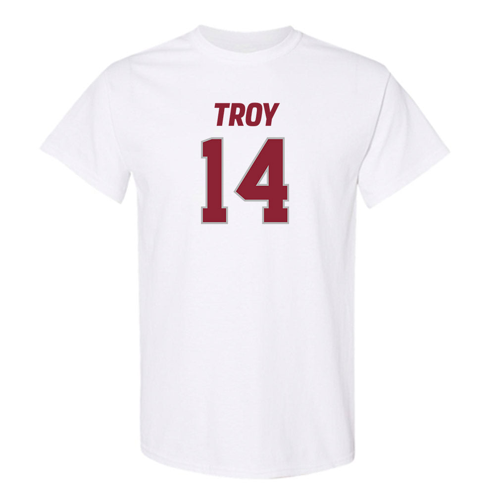 Troy - NCAA Football : Ethan Conner - T-Shirt-0