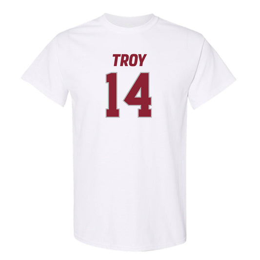 Troy - NCAA Football : Ethan Conner - T-Shirt-0