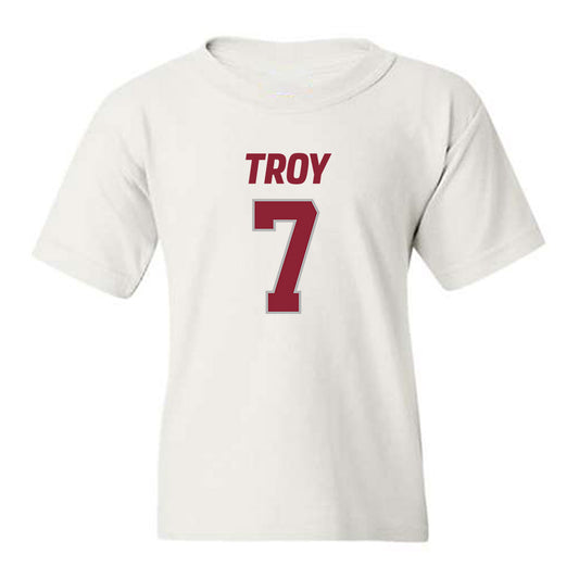 Troy - NCAA Football : Jordan Stringer - Youth T-Shirt-0