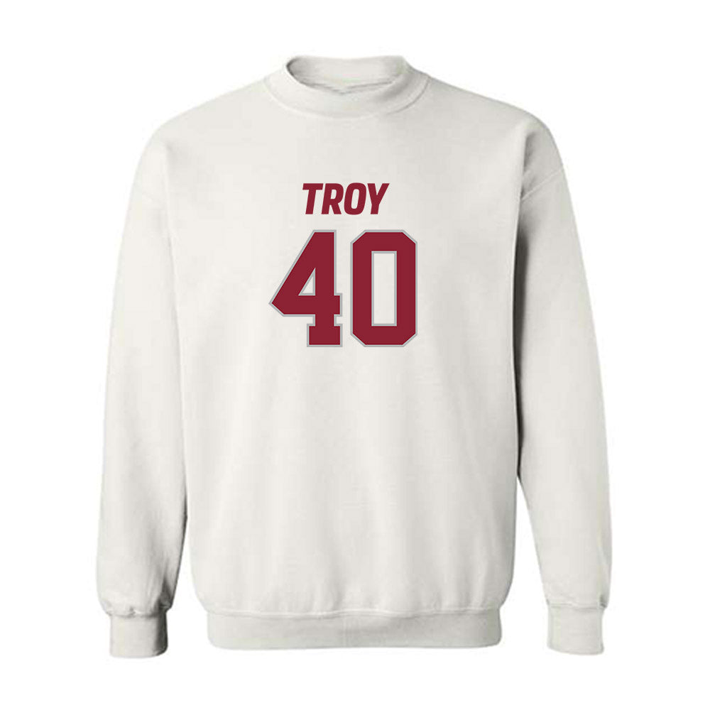 Troy - NCAA Football : Scott Renfroe - Crewneck Sweatshirt-0