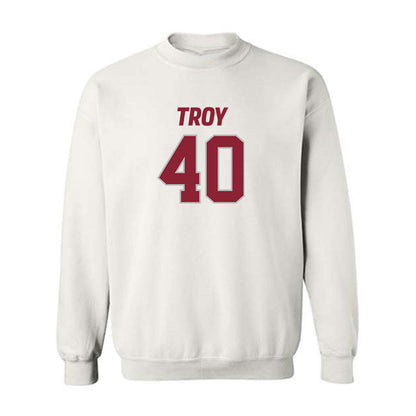 Troy - NCAA Football : Scott Renfroe - Crewneck Sweatshirt-0