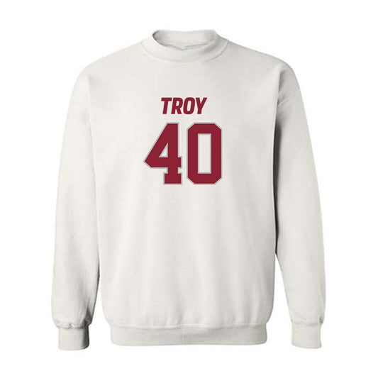 Troy - NCAA Football : Scott Renfroe - Crewneck Sweatshirt-0