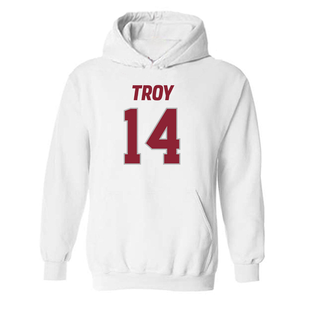 Troy - NCAA Football : Ethan Conner - Hooded Sweatshirt-0