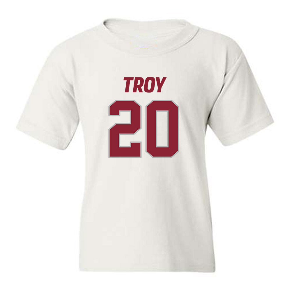 Troy - NCAA Football : Keyshawn Campbell - Youth T-Shirt-0