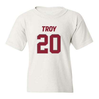 Troy - NCAA Football : Keyshawn Campbell - Youth T-Shirt-0