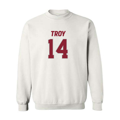 Troy - NCAA Football : Ethan Conner - Crewneck Sweatshirt-0