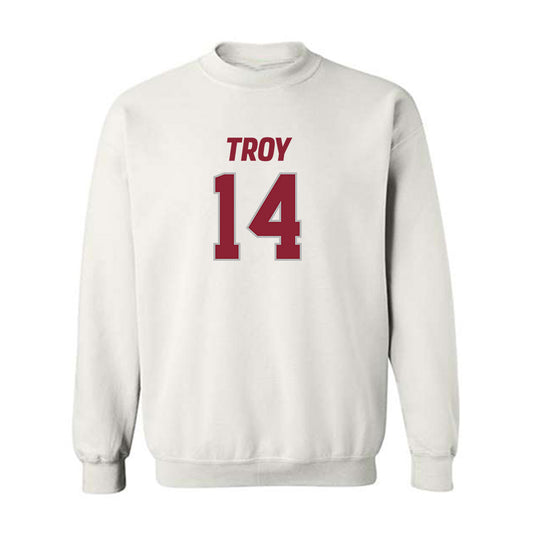 Troy - NCAA Football : Ethan Conner - Crewneck Sweatshirt-0