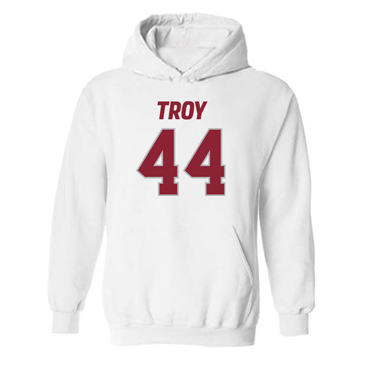 Troy - NCAA Football : Brooks Mauk - Hooded Sweatshirt-0