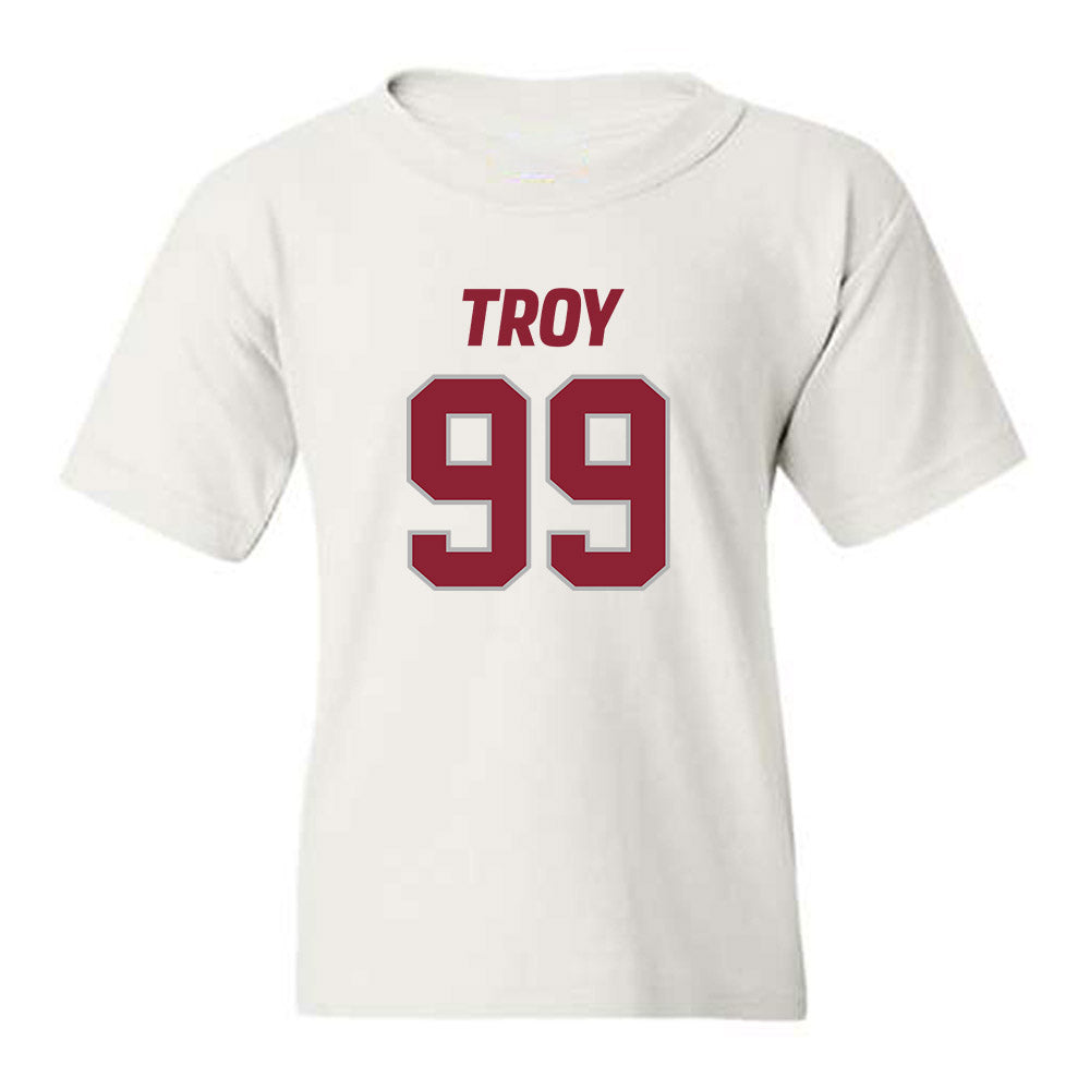 Troy - NCAA Football : Julian Peterson - Youth T-Shirt-0