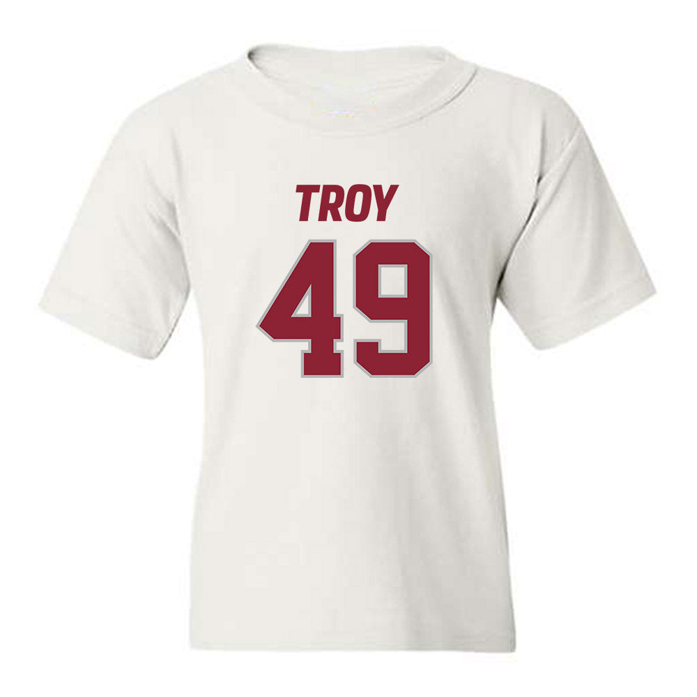 Troy - NCAA Football : Tyce Khatri - Youth T-Shirt-0