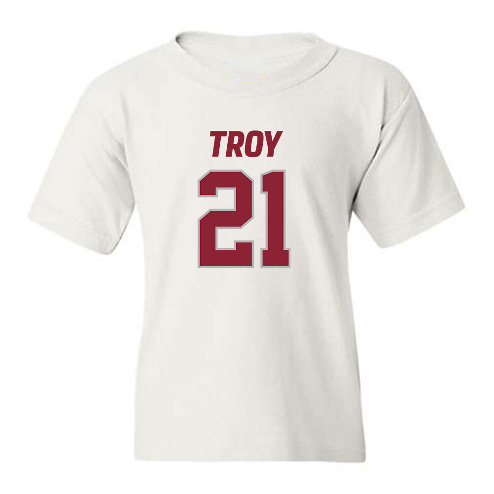 Troy - NCAA Football : Johntarius Green - Youth T-Shirt-0