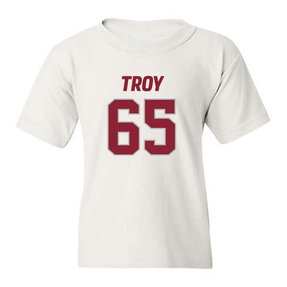 Troy - NCAA Football : Tyler Cappi - Youth T-Shirt-0