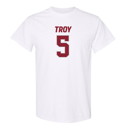 Troy - NCAA Football : Jah-Mal Williams - T-Shirt-0