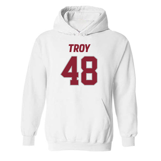 Troy - NCAA Football : Robert Cole - Hooded Sweatshirt-0