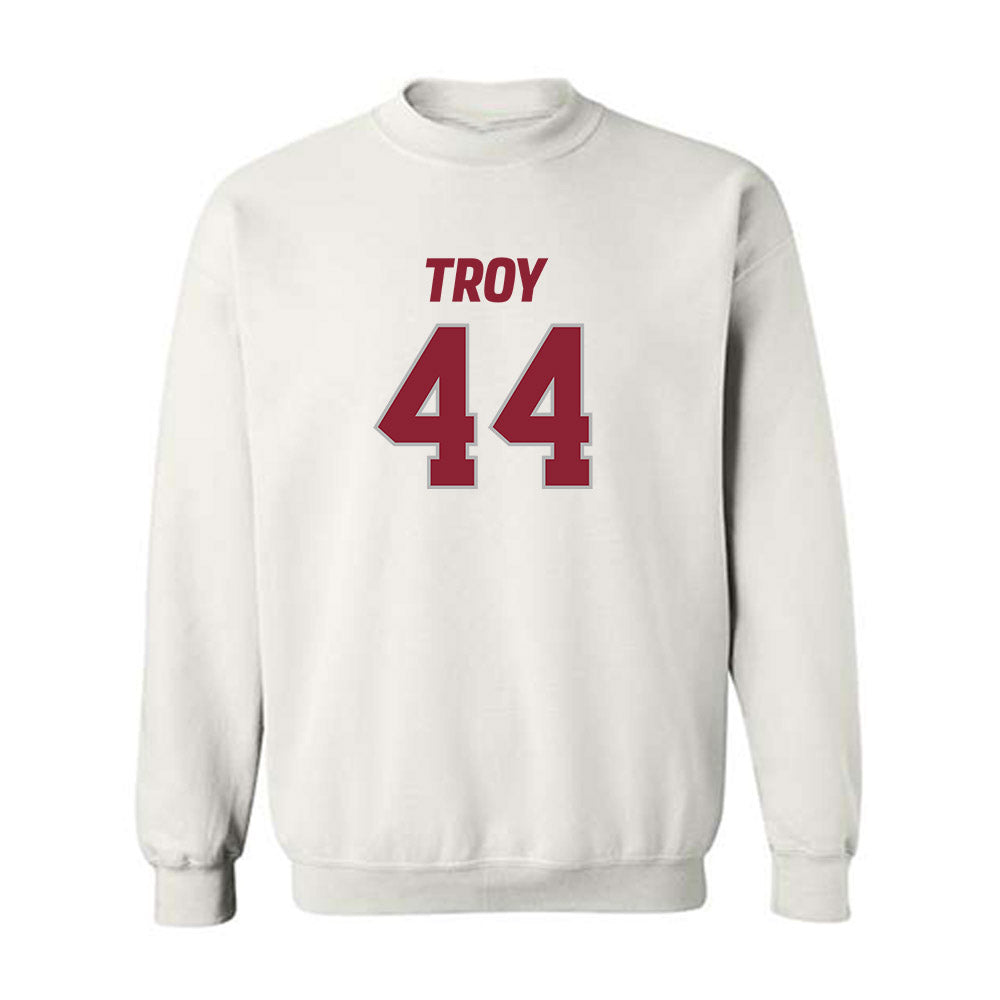 Troy - NCAA Football : Luke Hodge - Crewneck Sweatshirt-0